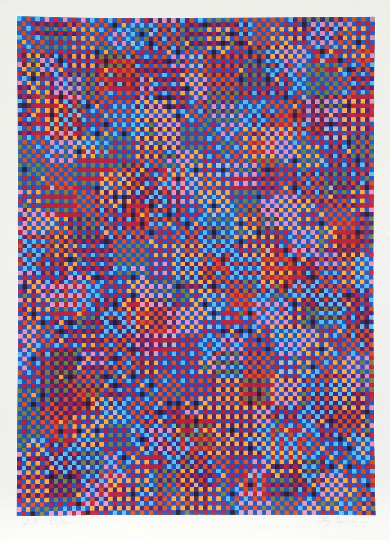 Tony Bechara, Cuernavaca, Screenprint