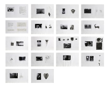 Jim Dine, Photographs and Etchings, Portfolio of 16 Silver Prints and Etchings