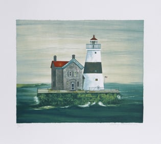 Mary Faulconer, Execution Rock, Lithograph