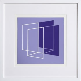 Josef Albers, Repeated and Not Repeated - P1, F26, I1, Screenprint