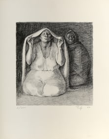 Francisco Zuniga, Ritual, Lithograph