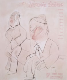 Jose Luis Cuevas, Tasende Gallery, Poster