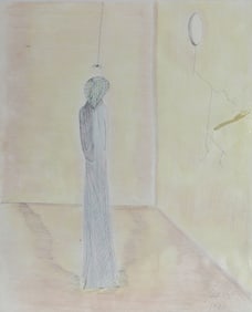 Pablo Weisz-Carrington, They Flee from Me, Color Pencil on Paper