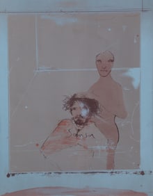 Leonel Gongora, Samson, Lithograph