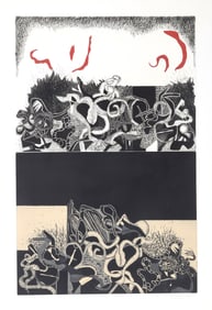 Roberto De Lamonica, The Attic Toys 2, Etching with Aquatint