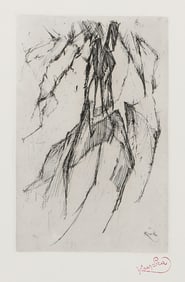 Frantisek Kupka, Fountain, Etching