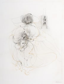 Hans Bellmer, Petit Traite de Morale 3, Color Etching