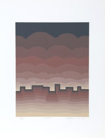 Roy Ahlgren, Pueblo, Screenprint