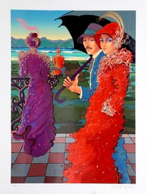 Otto Aguiar, Atanazio Beach, Screenprint