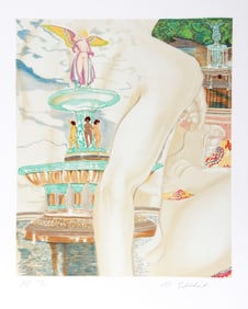 Martha Edelheit, Bethesda Fountain, Lithograph