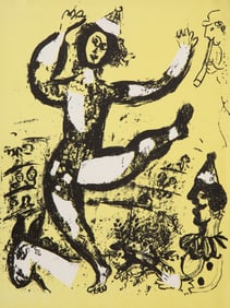 Marc Chagall, The Circus, Lithograph