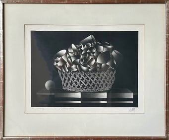 Mario Avati, Hommage a Sebastian Stoskopff, Mezzotint