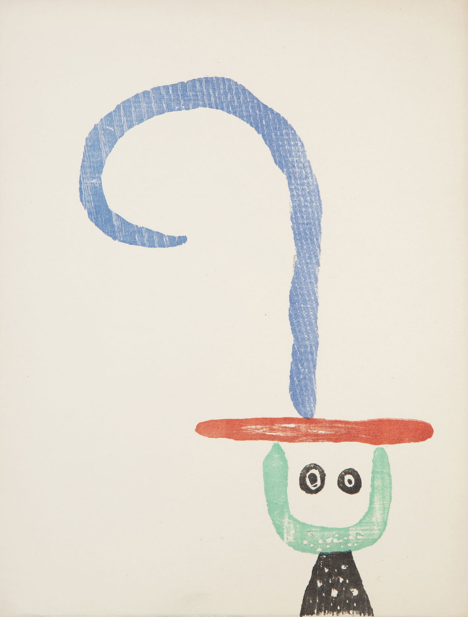 Joan Miro, A Toute Epreuve (D 185) Avant la lettre, Woodcut on Arches (1 of 4)