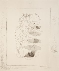 Georges Braque, La Theogonie D'Hesiode Vallier 20K, Etching on Hollande Van Gelder