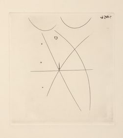 Pablo Picasso, Nu II from Un Poeme dans Chaque Livre (B 806), Etching