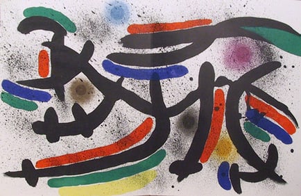 Joan Miro, Lithograph IX, Lithograph