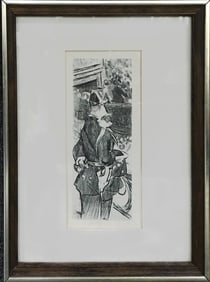 After Jacques Villon, Fete Champetre, Etching