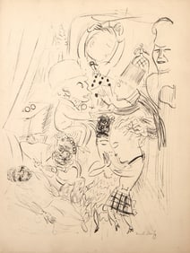 Raoul Dufy, Le Boeuf Sur Le Toit, Lithograph on wove paper