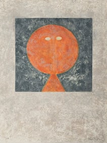 Rufino Tamayo, Cabeza en la Ventana, Etching
