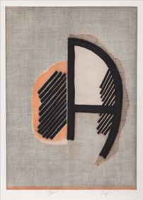 Shlomo Cassos, Situation #3, Etching
