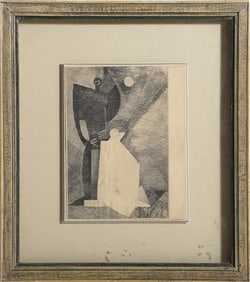 Louis Marcoussis, La Belle en Dormant II, Etching