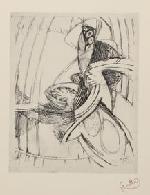 Frantisek Kupka, Sons de Cloches, Etching on Richard de Bas