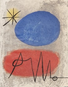 Joan Miro, Bagatelles Vegetales (D 111), Etching with Aquatint On Richard de Bas