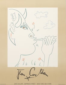 Jean Cocteau, Jack Gallery (Faun), Lithograph Poster