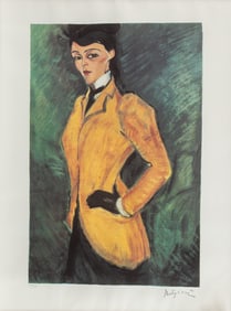 After Amedeo Modigliani, L'Amazone, Lithograph