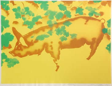 Shoichi Ida, Shade of a Tree, Screenprint