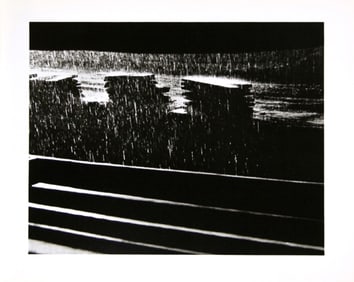 Miroslav Hak, Rainy Day, Gelatin Silver Print