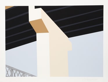 Allan D'Arcangelo, Bridge, Screenprint