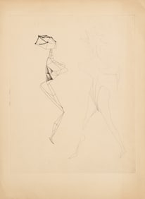 Jacques Herold, Geometric Figures, Etching on Pur Fil Marais