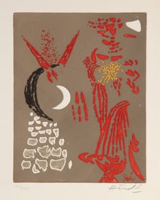 Jacques Herold, L'extreme Occidentale, Etching and Aquatint on Arches