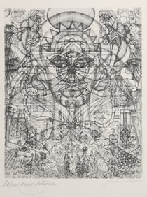 Juliana Seraphim, Asturias I, Etching