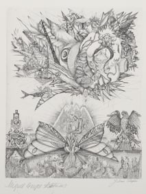 Juliana Seraphim, Asturias II, Etching