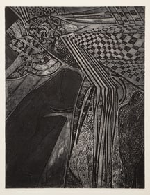 Jim McCormick, Preying Annoyance, Etching