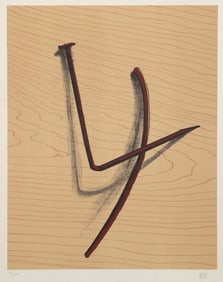 Man Ray, Untitled (Nails), Lithograph on Japon