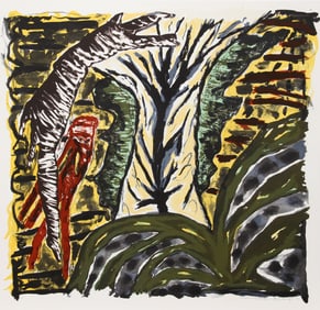 Gregory Amenoff, El Santurio de Chimayo, Lithograph