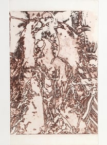 Yasuhiko Morita, The Girl, Etching