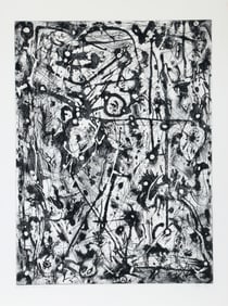 Alfonso Ossorio, Quod, dixi, dixi, Etching