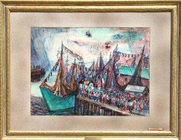 Nathaniel Dirk, Renewed Promise, Watercolor on Paper