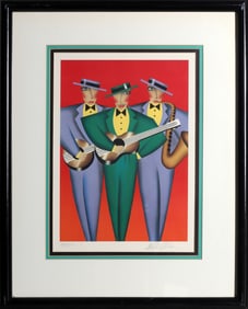 Robin Morris, Tres Amigos, Screenprint