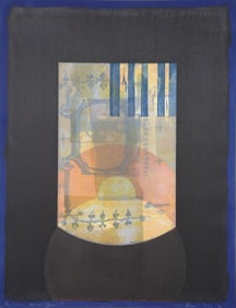 Michael David, Black from the Being Series, Lithograph