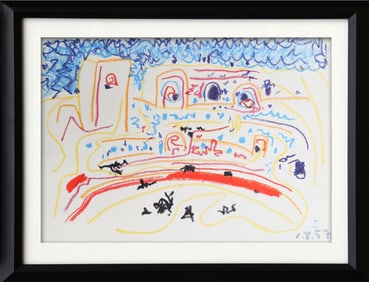 Pablo Picasso, Toros y Toreros 2, Lithograph