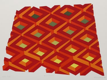Michael Challenger, Heaven Forbid, Screenprint