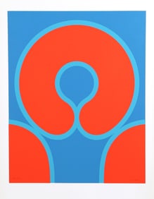 Kyohei Inukai (aka Earle Goodenow), Egg (Red), Screenprint