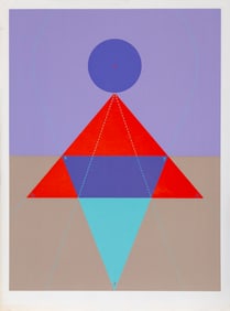 Kyohei Inukai (aka Earle Goodenow), Idea, Screenprint