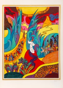 Shlomo Katz, Exodus, Lithograph