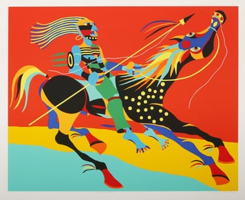 Sergio Gonzales-Tornero, Waha Waharangin, Screenprint